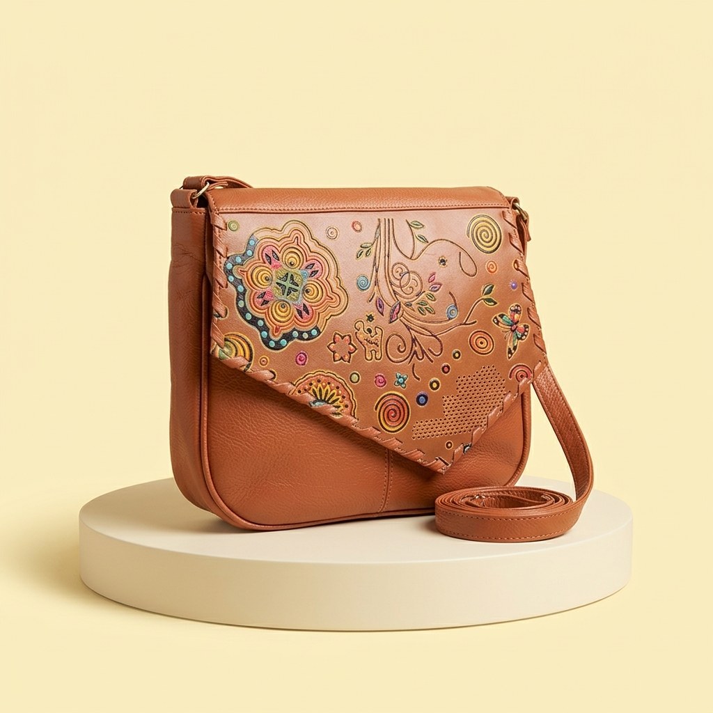 Guajira Terracota Bordada — Magia Rosa